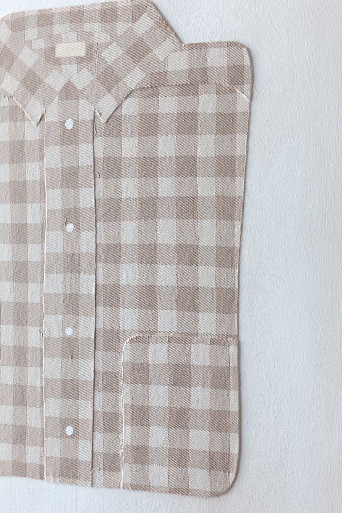 Original artwork: Gingham Beige