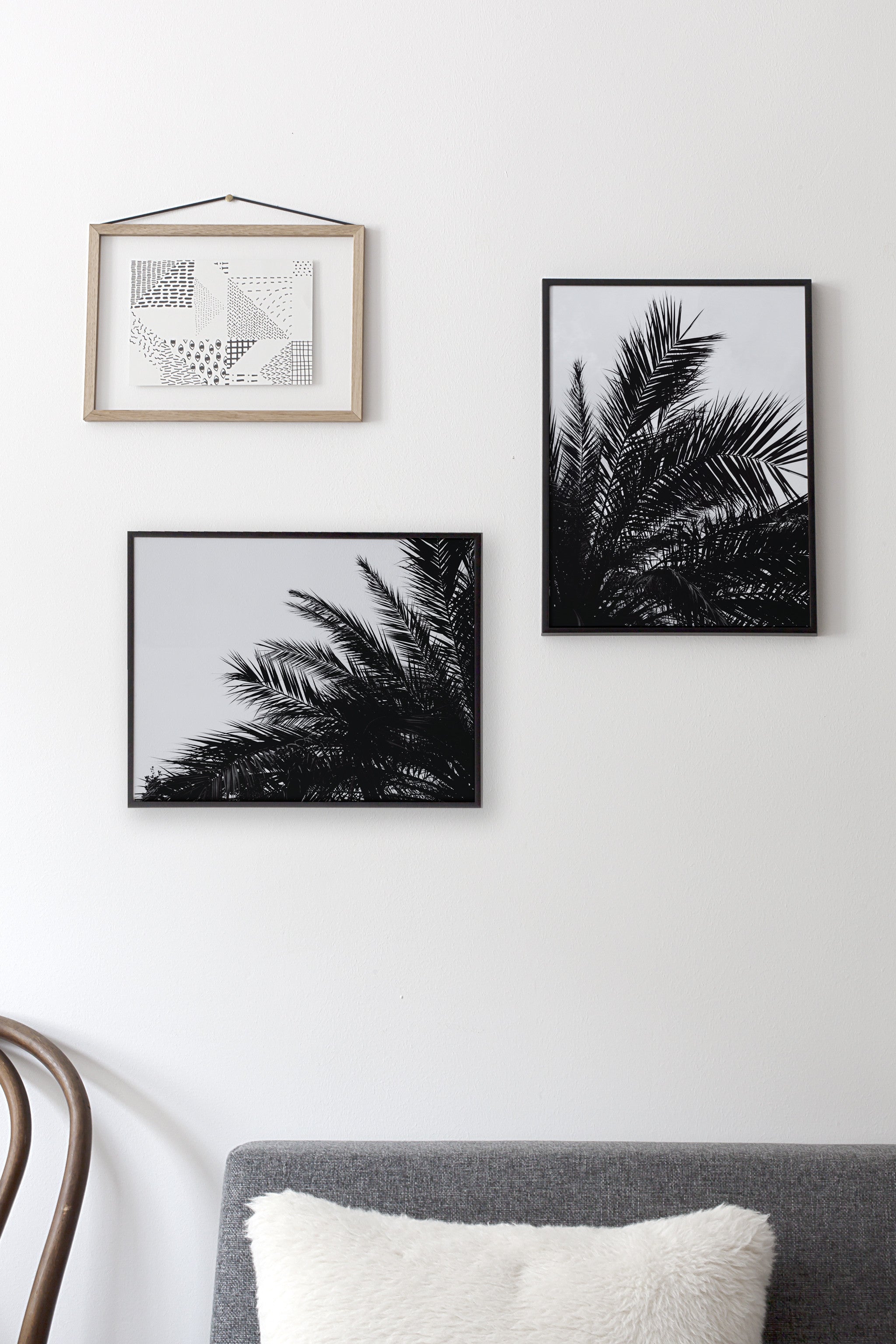 Palm print set poster - cocolapine