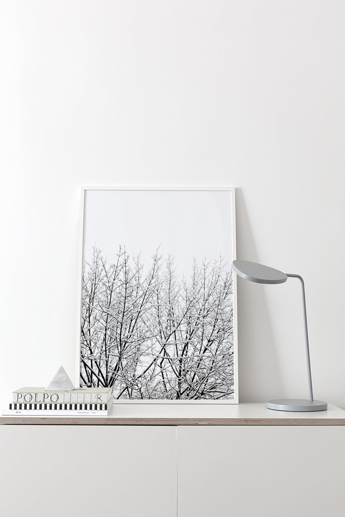 Snowy Tree poster - cocolapine